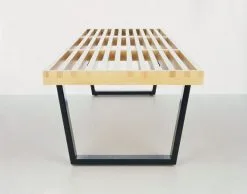 Vitra Nelson Bench, Long, Ash -Stools Store 84008 Nelson Bench master