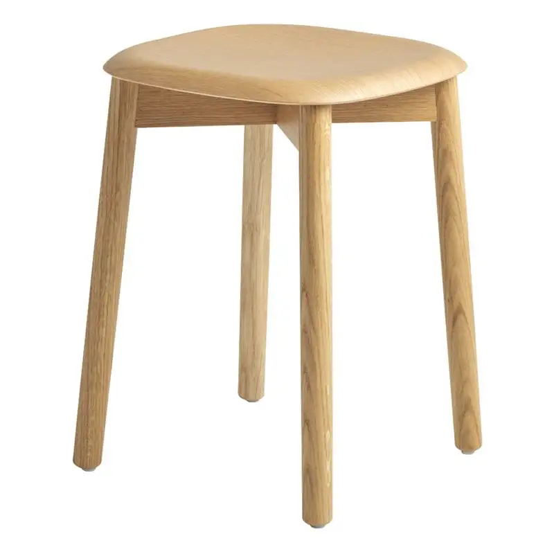 HAY Soft Edge 72 Stool, Lacquered Oak 3 HAY Soft Edge 72 Stool, Lacquered Oak
