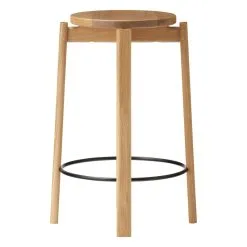MENU Passage Counter Stool, 65 Cm, Oak -Stools Store 9120039 Passage Counter Stool Natural Oak Side