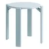 HAY Rey Stool, Slate Blue -Stools Store 9454011109000 Rey Stool slate blue wb lacquer beech