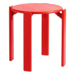 HAY Rey Stool, Scarlet Red