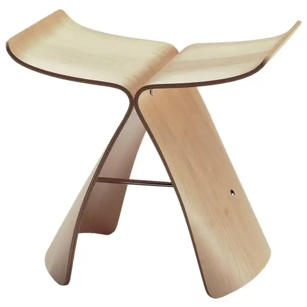 Vitra Butterfly Stool, Maple 3 Vitra Butterfly Stool, Maple