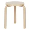 Artek Aalto Stool 60, Mushroom Linoleum - Birch