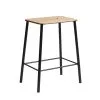 Frama Adam Stool, 50 Cm, Oak - Matt Black -Stools Store Adam jakkara 50 cm tammi matta musta TM