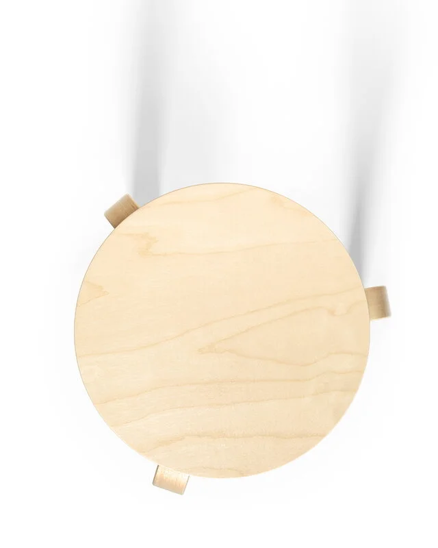 Artek Aalto Stool 60, Birch 6 Artek Aalto Stool 60, Birch - Image 4