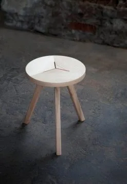 Nikari August Industry Stool, Ash -Stools Store August ash in space2