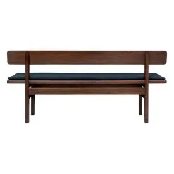 Carl Hansen & Søn BM0699 Asserbo Bench W. Backrest, 170 Cm, Dark Oiled Eucalyptus -Stools Store BM0699 eucalyptus darkoil CUBM0699 recheck0875 back