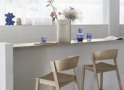 Muuto Cover Bar Stool, 75 Cm, Black -Stools Store Cover bar stool 75 oak raise carafe glass indigo ridge h35 off white muuto org 1