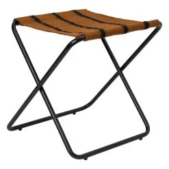 Ferm LIVING Desert Stool, Black - Stripe