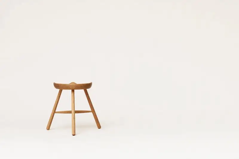 Form & Refine Shoemaker Chair No. 49 Stool, Oak 5 Form & Refine Shoemaker Chair No. 49 Stool, Oak - Image 3