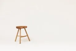 Form & Refine Shoemaker Chair No. 49 Stool, Oak 12 Form & Refine Shoemaker Chair No. 49 Stool, Oak -Stools Store F R Shoemakerchair 49 oak perspective
