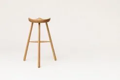 Form & Refine Shoemaker Chair No. 78 Bar Stool, Oak -Stools Store F R Shoemakerchair 78 oak back