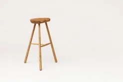 Form & Refine Shoemaker Chair No. 78 Bar Stool, Oak -Stools Store F R Shoemakerchair 78 oak persepctive