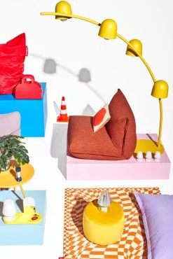 Fatboy Original Stonewashed Bean Bag, Lilac -Stools Store FATBOY multi color family masterpiece 12 role