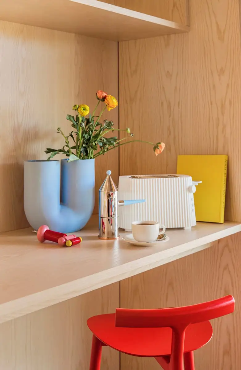 Mattiazzi MC7 Radice Bar Stool 65 Cm, Red 7 Mattiazzi MC7 Radice Bar Stool 65 Cm, Red - Image 5