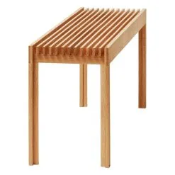 Form & Refine Lightweight Bench, Oiled Oak -Stools Store FR Lightweight bench oak Side