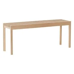 Form & Refine Lightweight Bench, White Oiled Oak