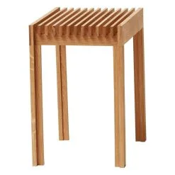 Form & Refine Lightweight Stool, Oiled Oak -Stools Store FR Lightweight stool oak Side