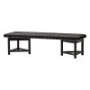 Ornäs Kolmiojalka Bench, 150 Cm, Black Birch - Nereus Black -Stools Store FT107454 150HBB Kolmiojalka penkki musta tammi JG 1066