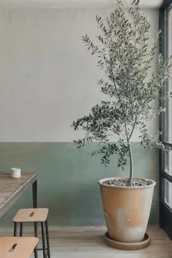 Frama Adam Stool, 65 Cm, Natural Leather - Matt Black -Stools Store Frama Studio Apartment Mexico 685