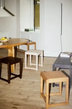 Frama Low Stool 01, Natural Wood -Stools Store Frama 01 Extensions Analogue 10 1