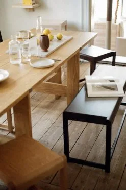 Frama Bench 01, Dark Wood 9 Frama Bench 01, Dark Wood -Stools Store Frama 01 Extensions Analogue 7