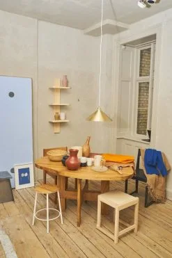 Frama Low Stool 01, Natural Wood -Stools Store Frama Ensemble 93