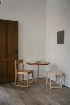 Frama Low Stool 01, Natural Wood -Stools Store Frama Studio Store 202049