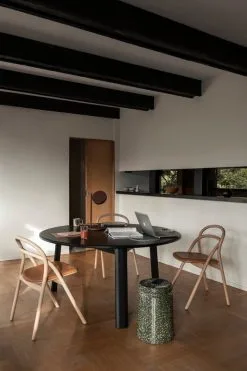 Hem Last Stool, Green - Pink Splatter -Stools Store HEM NACKA 0904