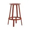 HAY Revolver Bar Stool, 65 Cm, Red -Stools Store Hay WHREV 65 RED 4000112009000 Revolver Bar Stool Low H65 lava red kb