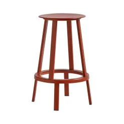 HAY Revolver Bar Stool, 65 Cm, Red