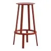 HAY Revolver Bar Stool, 76 Cm, Red -Stools Store Hay WHREV 75 RED 4000132009000 Revolver Bar Stool H76 High lava red kb