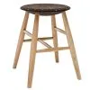 Hem Drifted Stool, Dark Cork - Oak 1 Hem Drifted Stool, Dark Cork - Oak -Stools Store Hem20 Stool2 SM