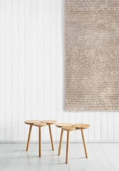 Nikari July Stool/table, Oak -Stools Store July oak in space 2