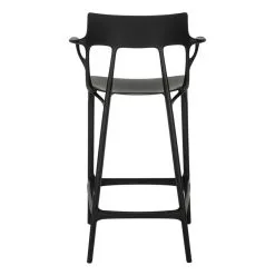 Kartell A.I. Bar Stool, 65 Cm, Black -Stools Store Kartell packshot KT05888 NE 1