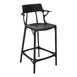 Kartell A.I. Bar Stool, 65 Cm, Black -Stools Store Kartell packshot KT05888 NE 3