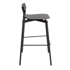 Petite Friture Fromme Bar Stool, 65 Cm, Black -Stools Store M0810401 fromme barstool black CPF cut out HD 3