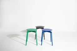 Petite Friture Fromme Stool, Blue -Stools Store M08105 fromme stool multi CPF packshot HD