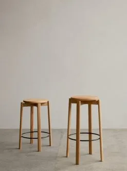 MENU Passage Counter Stool, 65 Cm, Oak -Stools Store MENU Passage Bar Stool Passage Counter Stool