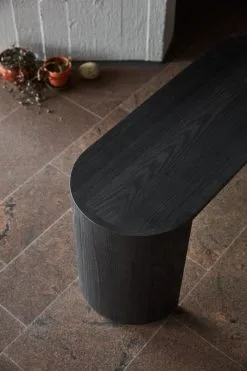 Made By Choice Airisto Bench / Side Table, Black -Stools Store Made By Choice Dipoli17752 Final 2000px
