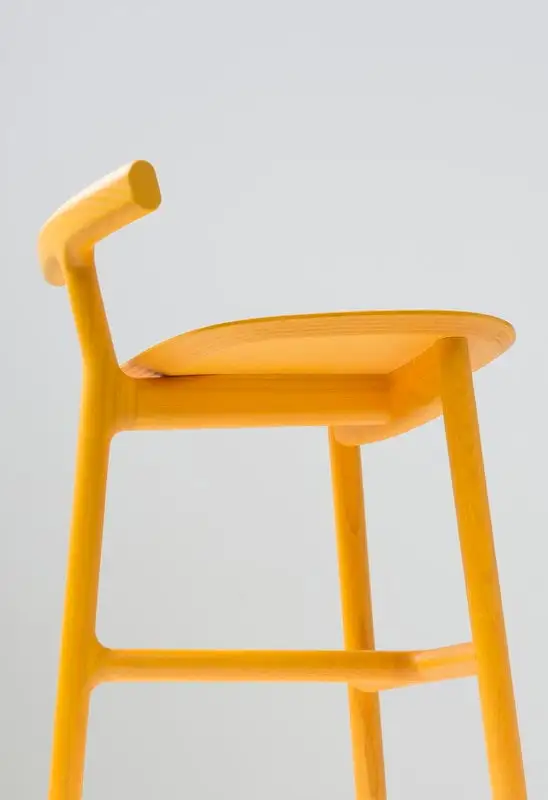Mattiazzi MC7 Radice Bar Stool 65 Cm, Yellow 4 Mattiazzi MC7 Radice Bar Stool 65 Cm, Yellow - Image 2