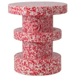 Normann Copenhagen Bit Stool, Stack, Red