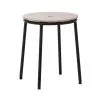 Normann Copenhagen Circa Stool, Black Steel - Oak -Stools Store NC22 Circa9 SM