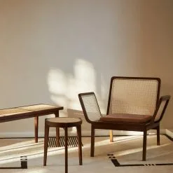 NORR11 Le Roi Bench, Dark Smoked Oak -Stools Store NORR11 NOV20200082