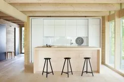 Nikari Perch Bar Stool 75 Cm, Black -Stools Store Perch stools in the kitchen 1