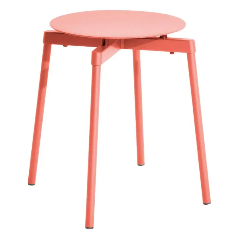 Petite Friture Fromme Stool, Coral - Image 2