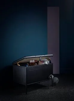 Maze Frank Storage Bench, Black -Stools Store Pieces Frank Black kopiera 28300 dpi29