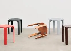 HAY Rey Stool, Deep Black -Stools Store Rey Stool family 04