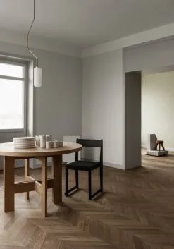 Frama AML Stool, Dark Pine -Stools Store Spatial Sensibilities 1273