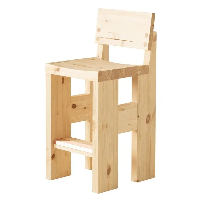 Vaarnii 001 Bar Stool, 65 Cm, Pine 3 Vaarnii 001 Bar Stool, 65 Cm, Pine